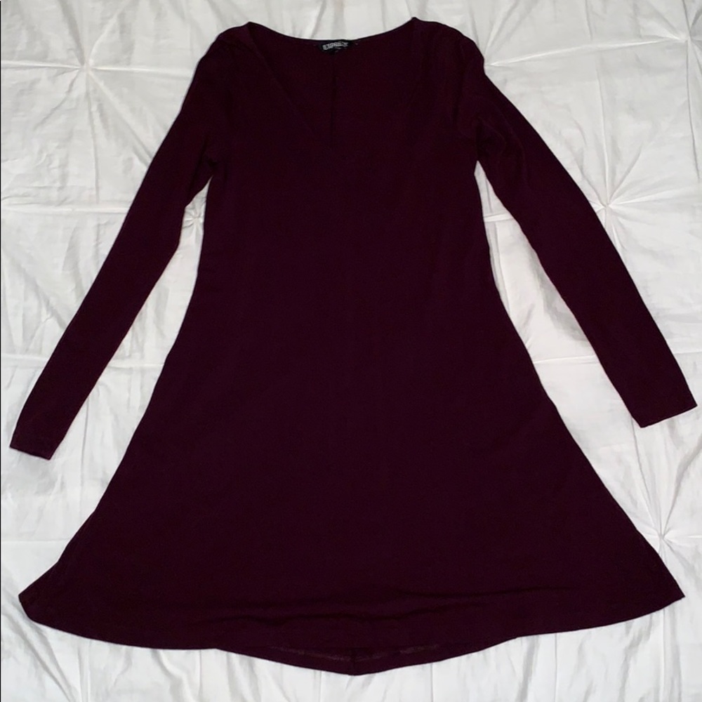 Express Dark Purple Dress